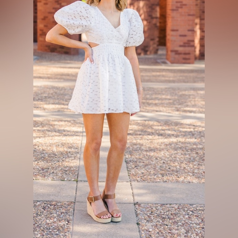 White dress